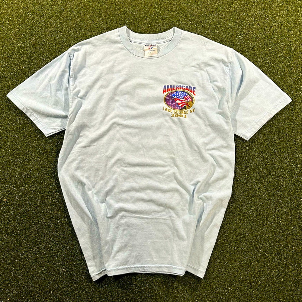 Vintage 2003 Americade Motorcycle Rally Biker Tee